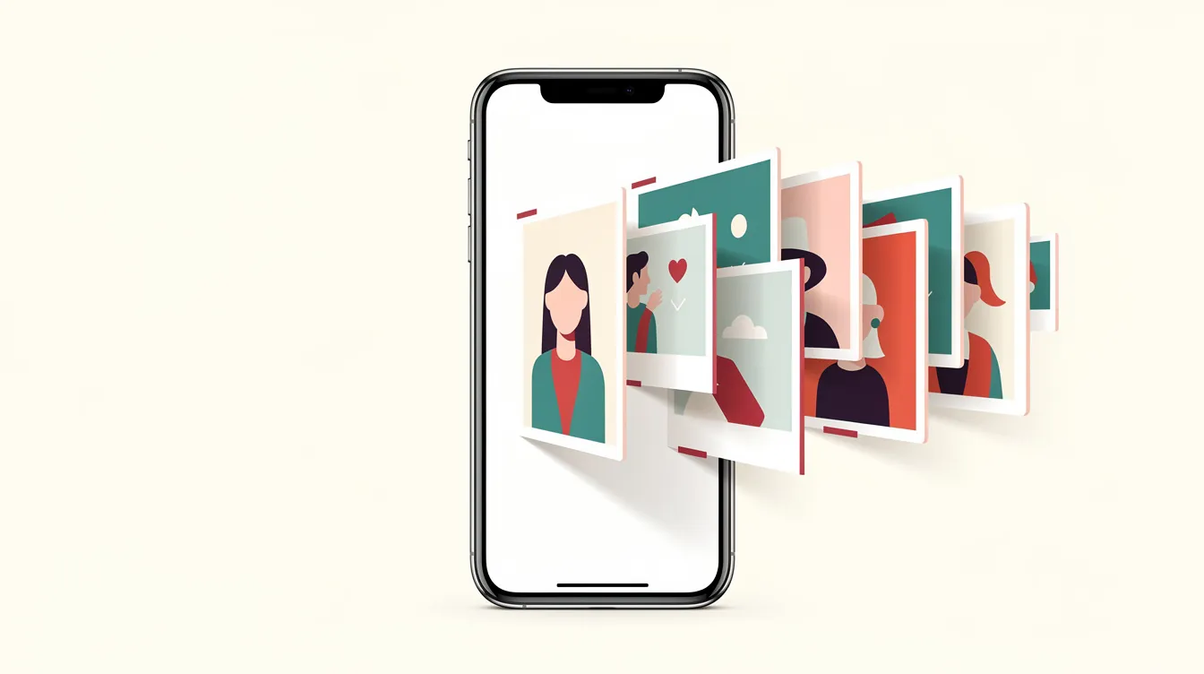 Carrousel de photos TikTok enregistré en pleine résolution avec son audio de fond